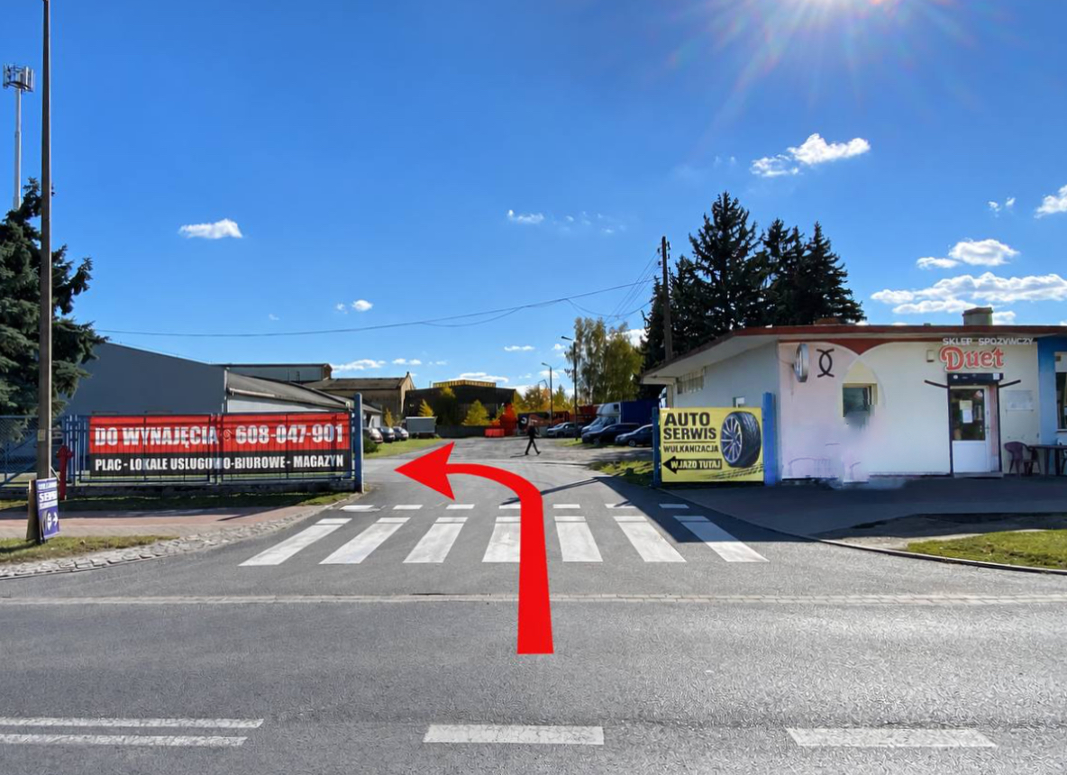 Dojazd do warsztatu GTCARS ul. Staszica 24E Dzierżoniów